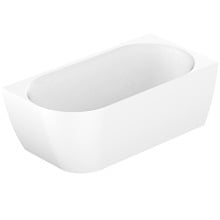 Glacier 1500mm Gloss White Acrylic Corner Bath